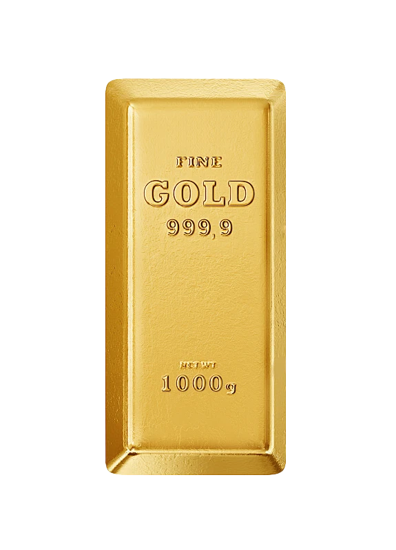 1000g Fine Gold 999.9 Bar